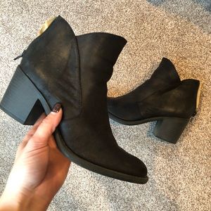 Black booties